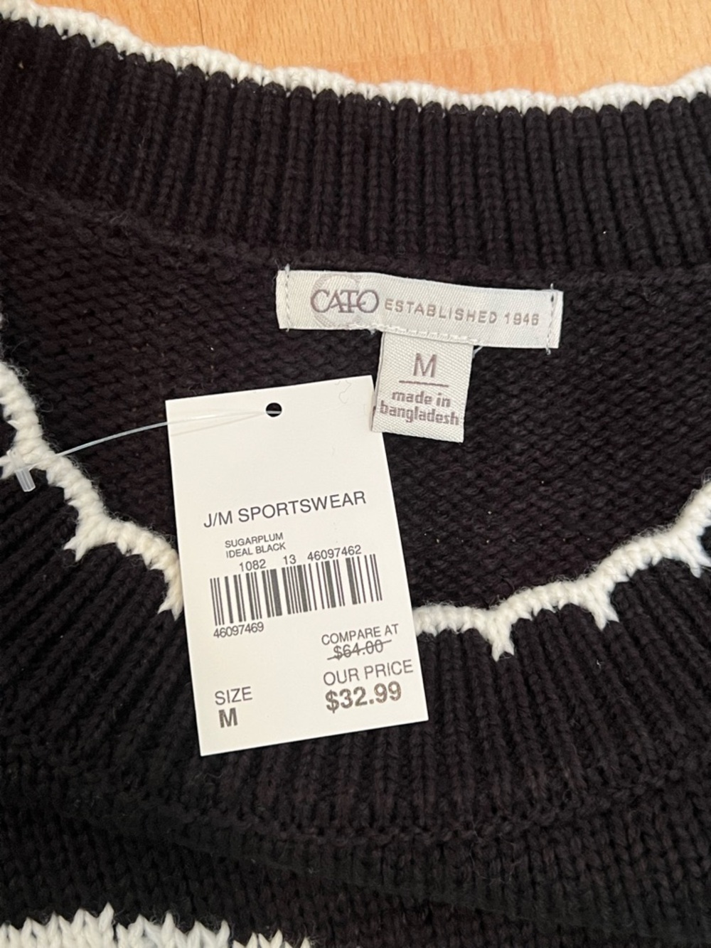 CATO Bow Graphic Sweater - Picture 10 of 11